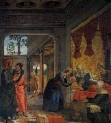 Juan de Borgona The Birth of the Virgin Spain oil painting artist